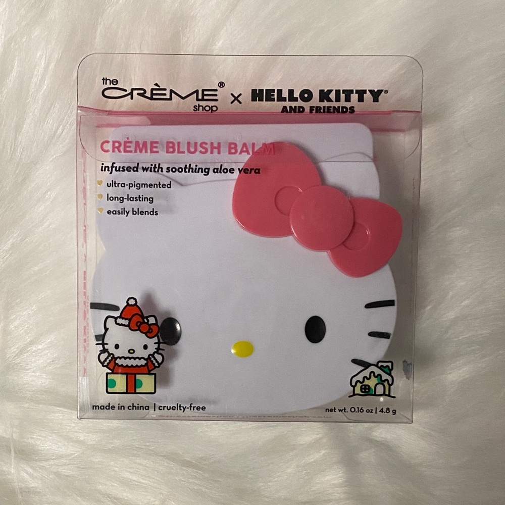 New The Crème Shop x Hello Kitty Blush Balm